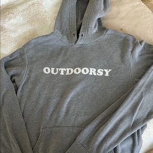Outdoorsy hoodie S
